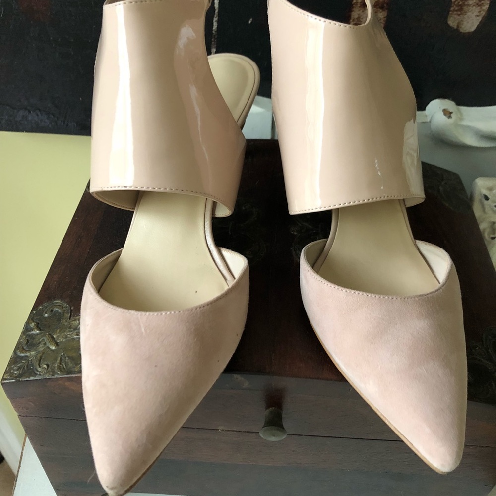 Nine West blush heels